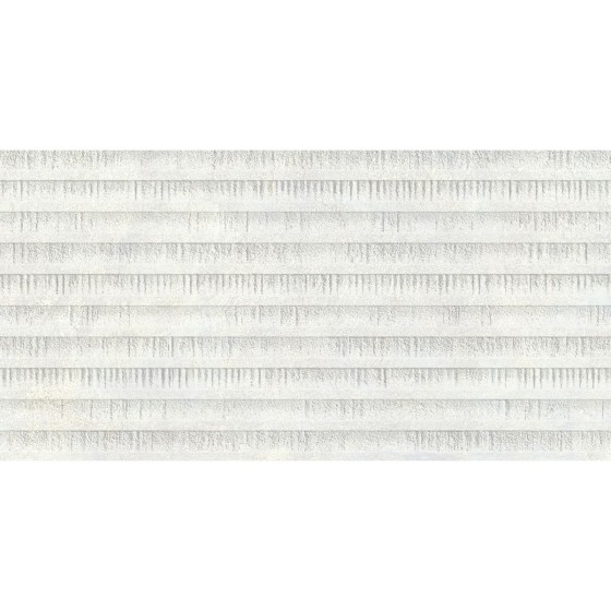 Uptown Beige Ribbed Decor Ceramic Wall Tile 310x610mm